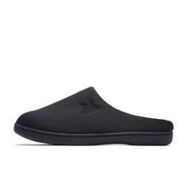 MAIITRIP Lightweight, Warm, Washable Men's Room Shoes/Slippers, Protection from Cold in Winter, Quiet, Anti-Slip, Antibacterial, 6 Colors - black