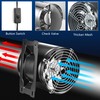 6in Inline Duct Fan, High Air Flow Extractor Fan Exhaust