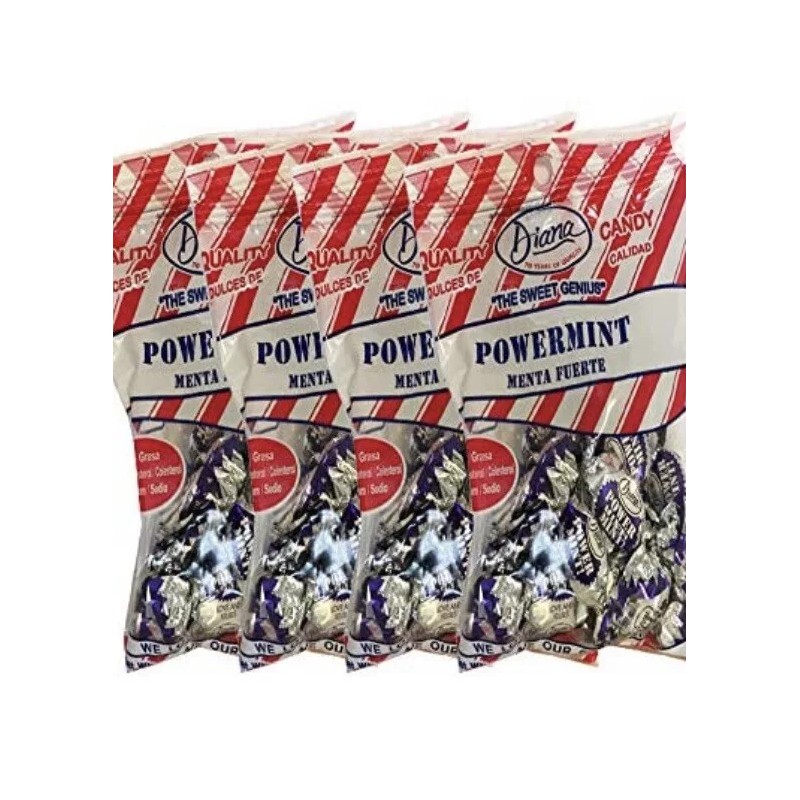 Diana Candy 4-Pack Diana Power Mints - 3.25 oz  Super