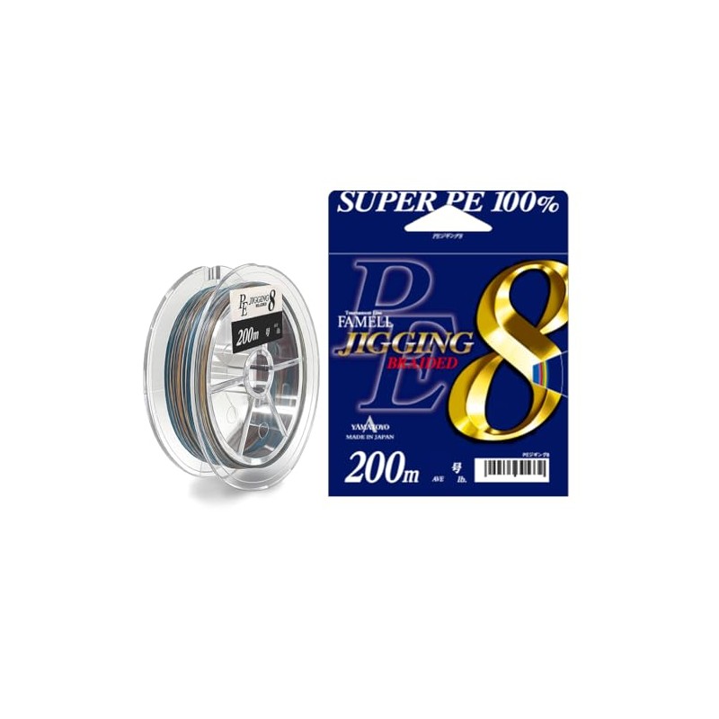 YAMATOYO Offshore Rockshore Jigging Compatible Super PE Line 8 Strand