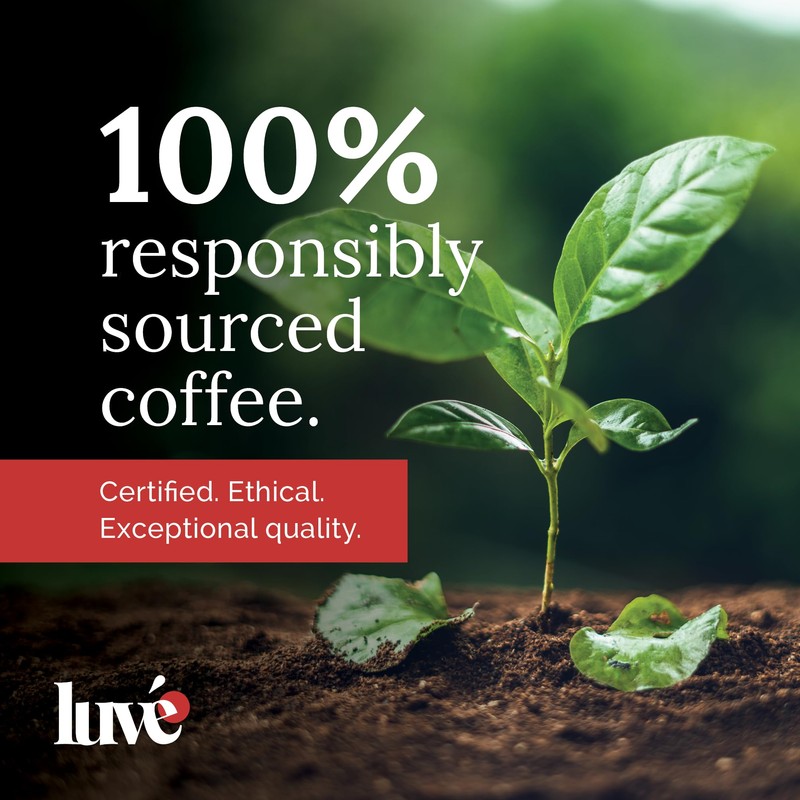 Luvé Americano Freedom Blend Ground Coffee 250g – Medium Roast