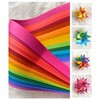 1/4" Rainbow Paper Strips for German, Froebel, Moravian Stars &