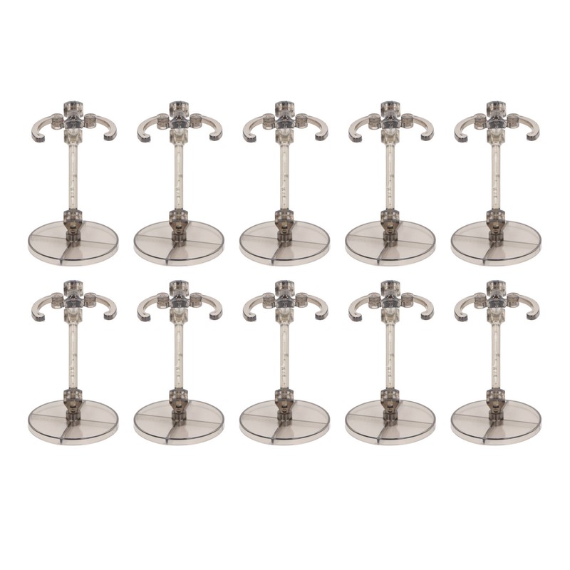 10 Sets Doll Stands Display Holders Action Figure Stand Mini