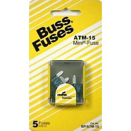 Cd/5 x 10: Buss Automotive Fuse (BP/ATM-15)10