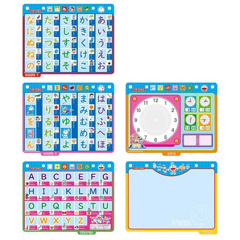Sususui Oeka Doraemon Anywhere Board (Hiragana, Tokei, ABC, Oekor)