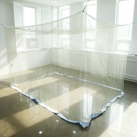 Military Green Square Mosquito Net, Medium Size, for 2-3 Persons Made in Korea