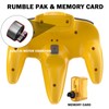 Wireless N64 Controller, 2.4GHZ Retro Rechargeable Wireless Remote Joystick Game