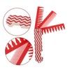 Outanaya Folding Travel Hair Comb Portable Wide Tooth Design Static