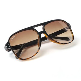 Diamond's Roar Classic Vintage Polarized Aviator Sunglasses for Women Men Trendy Square Large Frame Retro Sunglasses - UV400