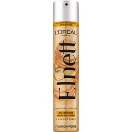 L'Oréal Paris - Strong Hold - Long Hold 48 Hours Undetectable - For Dry and Damaged Hair - Enriched with Argan Oil - Elnett Satin - 300 ml