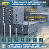 S&R drill bit set, 15-piece, 23 pieces, in plastic box