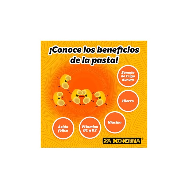 La Moderna, Letra - Pasta para Sopa, 220 Gramos