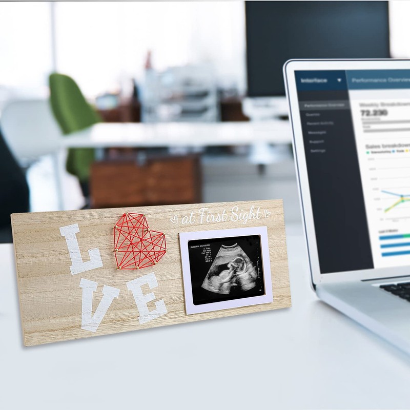 Baby Ultrasound Picture Frame New Mom Gifts Pregnancy Announcements Sonogram