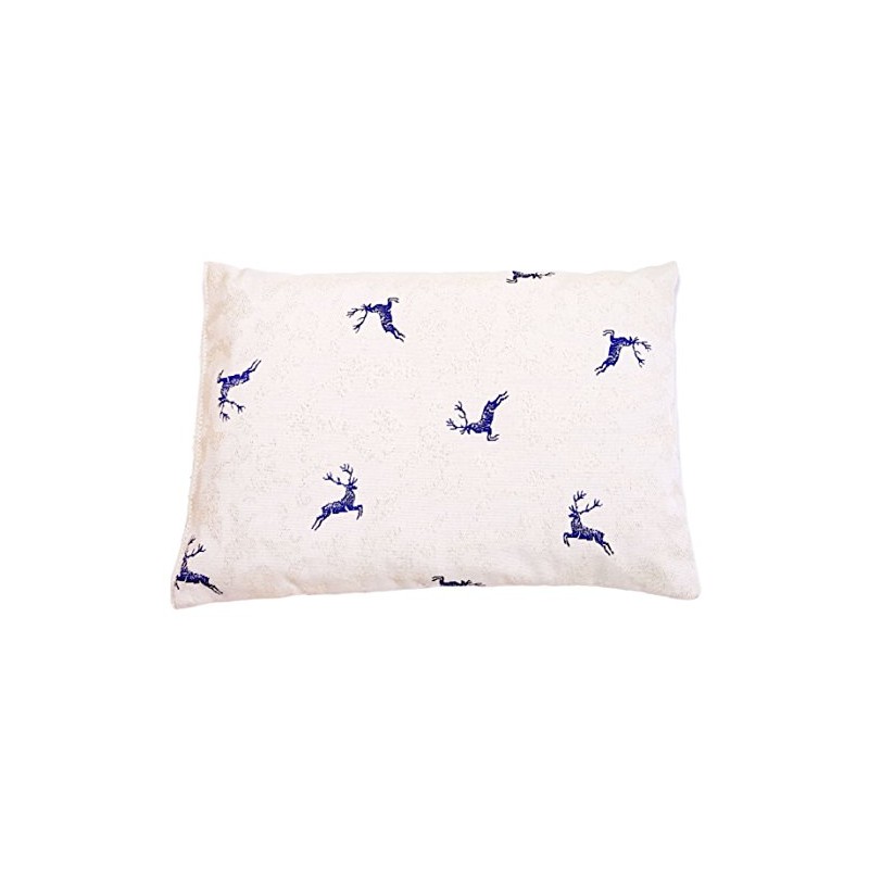 Pine Cushion Stag Blue Filled with Pine Shavings 30 x