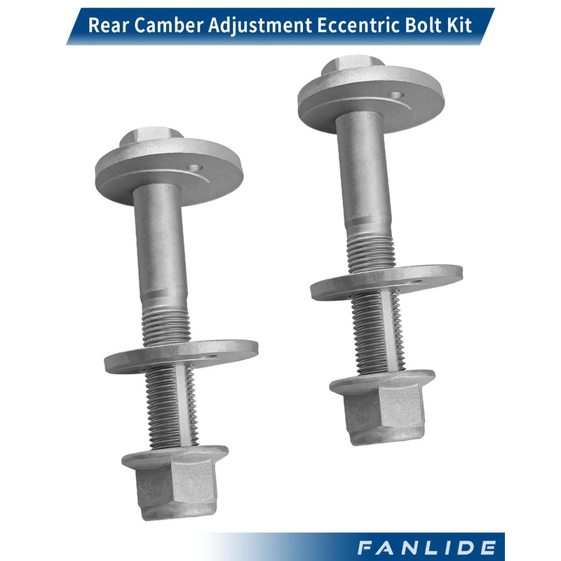 FANLIDE 2 Set Rear Camber Adjustment Eccentric Bolt Kit DG9Z-5K978-A