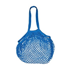 AfitLulu Mesh Beach Bags for Women, Cotton Mesh Tote Bag, Large Capacity, Blue
