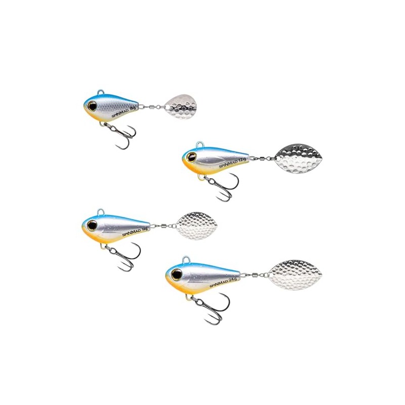 SpinMad Jigmaster 24g/jig spinner//Tail spinner//Various Colours to choose from