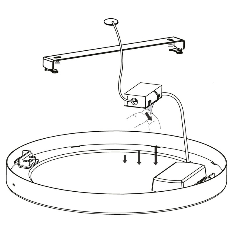 EGLO connect.z Fueva-Z Smart Home LED Bathroom Ceiling Light, Diameter