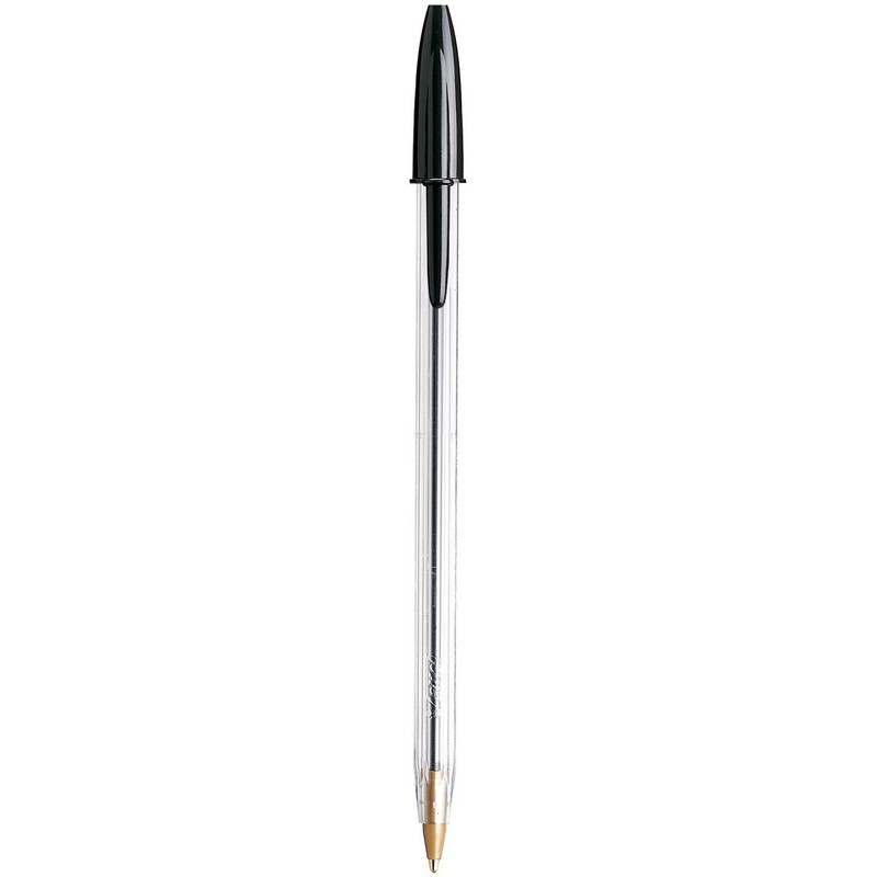 Cristal Xtra Smooth Ball Pen Medium Point Black & Blue