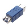 KAUMO USB 3.0 Converter Connector (A Female / B Female)