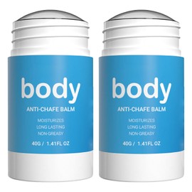 2PCS Anti Chafe Balm, Body Glide Anti-Chafe Balm for Friction, Water & Sweat Proof Chafing Cream, Prevent Sports Chafing, Long-Lasting Protection for Active Lifestyles