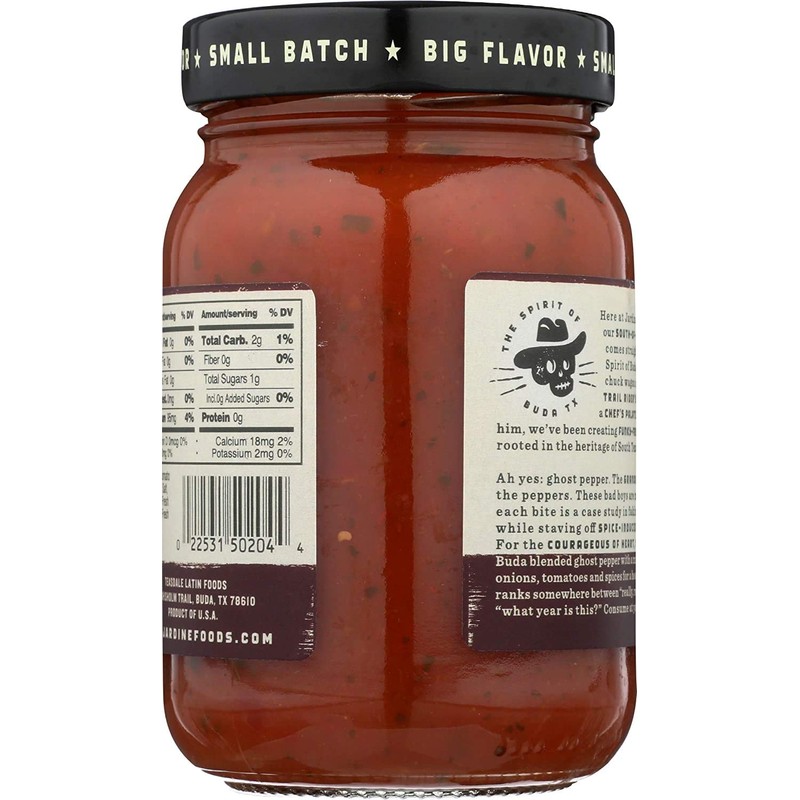 Jardine's 7J Ranch Ghost Pepper Salsa, XXX Hot, 16 Ounce