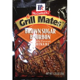 McCormick Grill Mate BROWN SUGAR BOURBON Marinade 1.25oz (10 Packets)