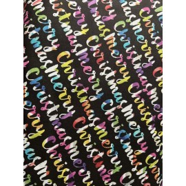 Springs Creative MERRY CHRISTMAS! MERRY CHRISTMAS WORDS SEWING QUILTING FABRIC 100% Cotton BTHY