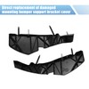 X AUTOHAUX Front Bumper Support Brackets Cover Retainer for Dodge