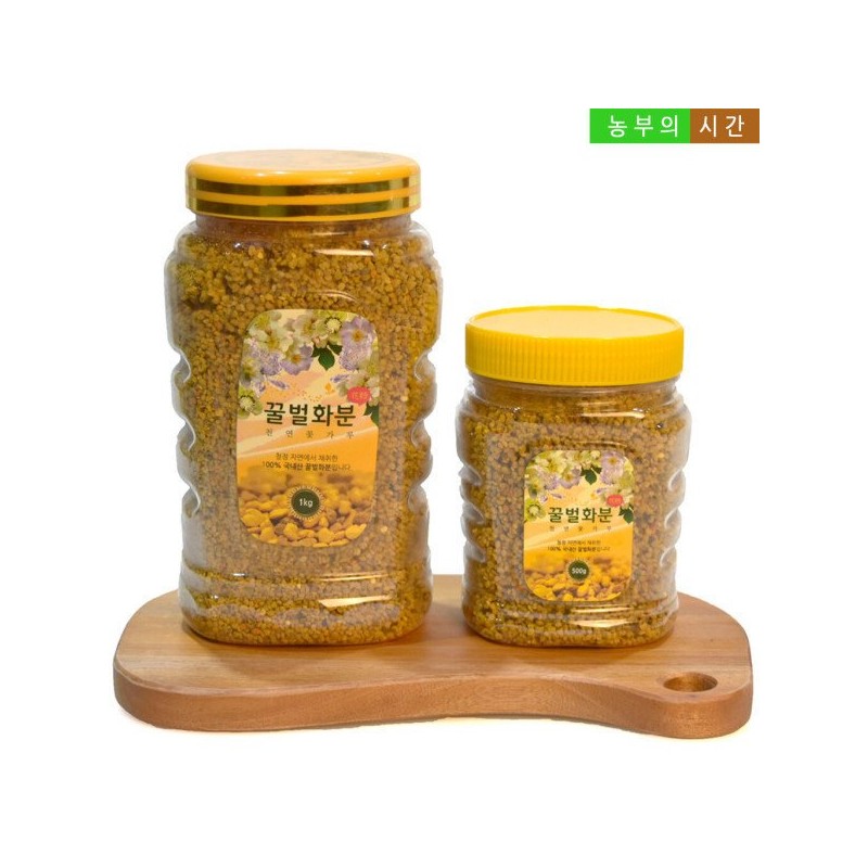 천연 벌화분 500g 먹는 꿀벌 화분 도토리화분(건조화분) Natural Bee Pollen