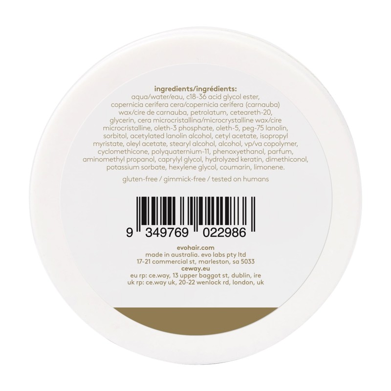 evo Crop Strutters Construction Cream - Medium Hold Smoothing Hair