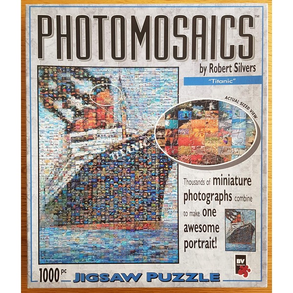 Photomosaics by Robert Silvers - Titanic - 1000 Piece Puzzle