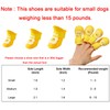 Yeduzyn 4Pcs Waterproof Dog Boots Dog Shoes for Snow and