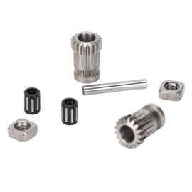 3D Printer Accessories for Prusa I3 Extrusion Wheel Kit Hardened Steel Extruder Drive Parts MK2/MK2.5/MK3 Parts Gears Extrusion Wheel for Prusa I3 DIY