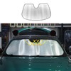 Car Foldable Car Sun Visor Compatible with Alfa Romeo Tonali,