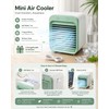 Portable Personal Air Cooler for Desk – 3-Speed Evaporative Fan