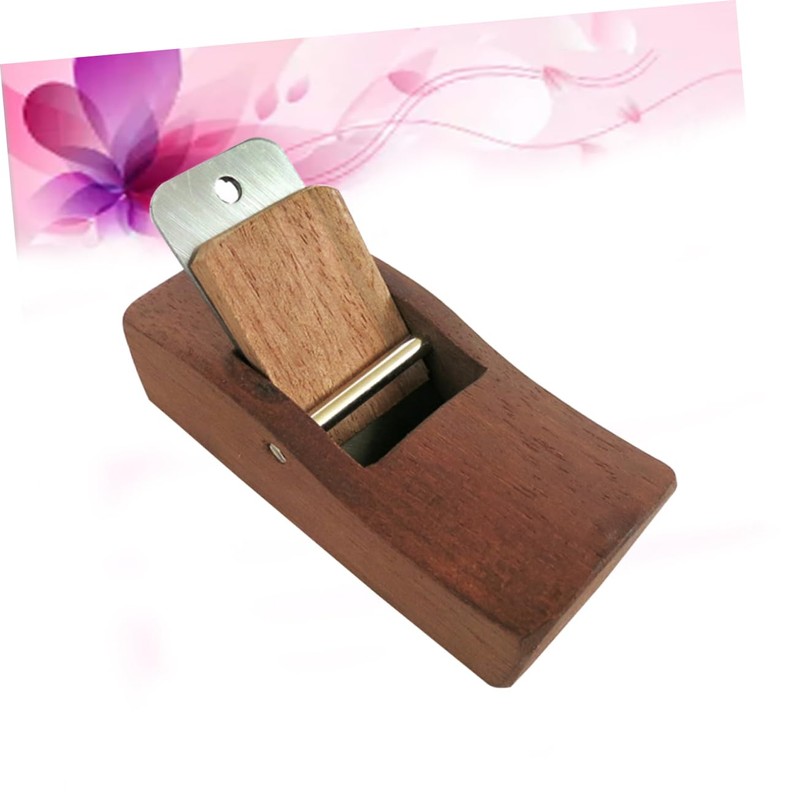 jojofuny Mini Adjustable Spokeshave Tool Ergonomic Flat Base Polishing Hand