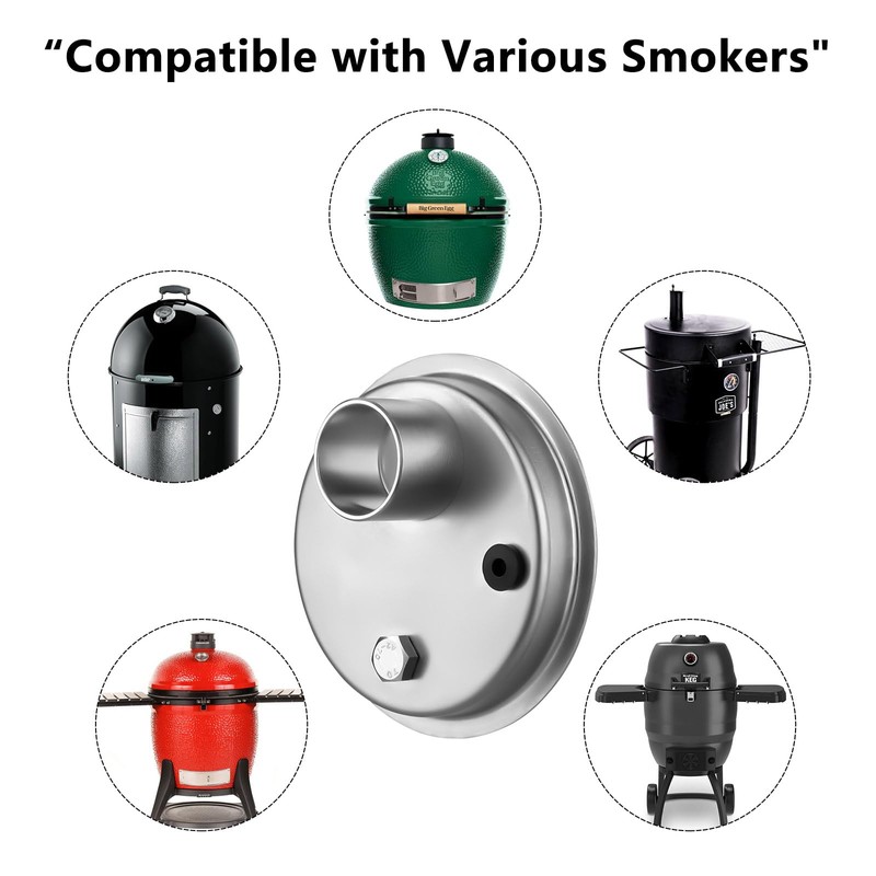 Universal Bowl Adaptor, Standard Adapter for Big Green Egg, WSM,
