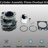 LLANNDER 51mm Cylinder Assembly Piston Overhaul Kit for Husqvarna K760