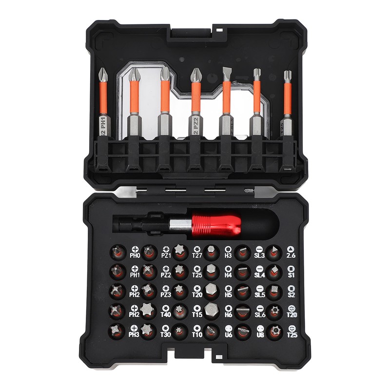 38Pcs Screwdriver Bit Set S2 Alloy Steel Combination Hardware Tool