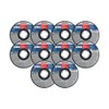 BOSCH TCWX1S450P10 4-1/2 in. X-Lock® Metal/Stainless Steel Cutting Wheels -