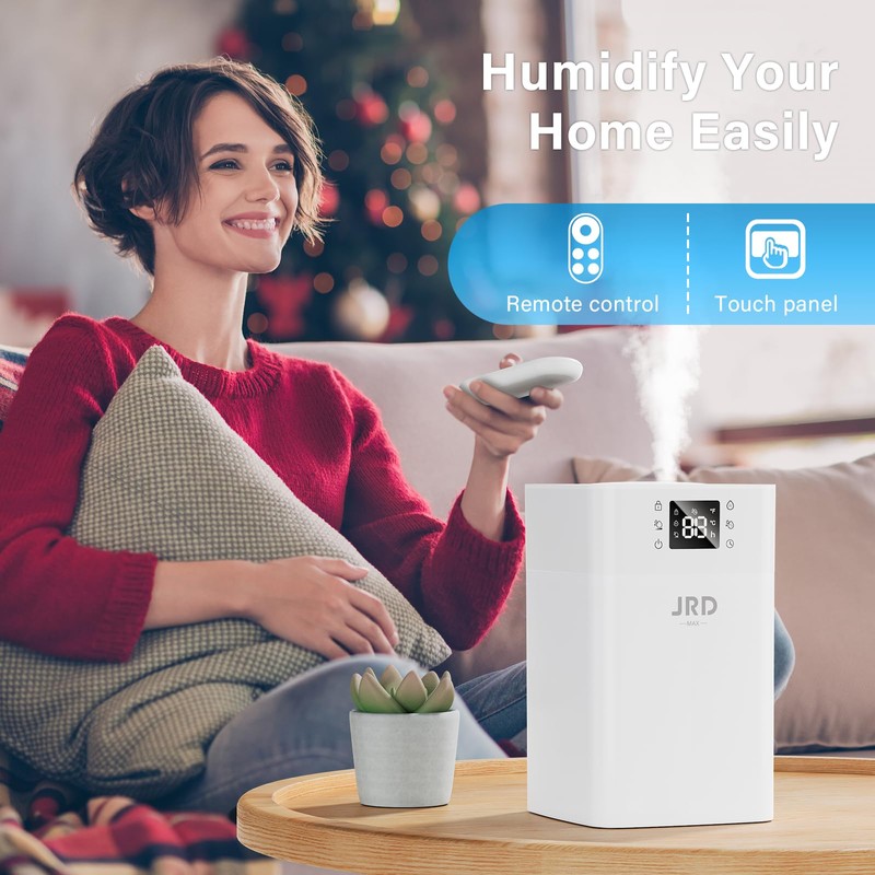 JRD 4L Humidifiers for Bedroom, Cool Mist Humidifier for Large