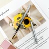 2PCS Silver Portable Lip Brush, Professional Lip Makeup Brushes, for
