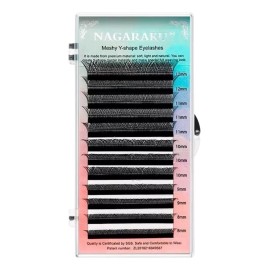 Nagaraku Blister Yy Nagaraku Mixto Y Medida Efecto Hawaiano Color Una Medida Espesor 0.07 Mm Largo 10 Mm Tipo De Curvatura D