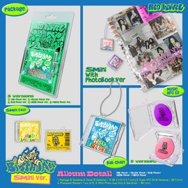 Red Velvet The ReVe Festival 2022 : Birthday SMini Version Music NFC CD+Phtocard+Tracking (SET(IRENE+JOY+SEULGI+WENDY+YERI))