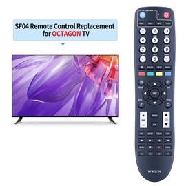 SF RCU 04 Replacement Remote Control for Octagon, Compatible with All SF8008 Models SF RCU04 (without Teaching for Your Receiver & Learning for Your TV)