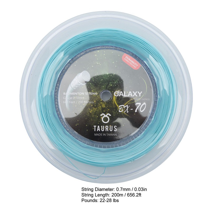 POWERTI BX70 Badminton Rackets String High Elastic Nylon Badminton Racquet