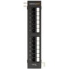SIGNAMAX 12458M-C5E 12 Port, Cold-Rolled Steel, Mini, Modular Construction, Patch