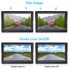 YuanTing 7" Monitor+2x Wired 4Pin Backup Rear View Camera System