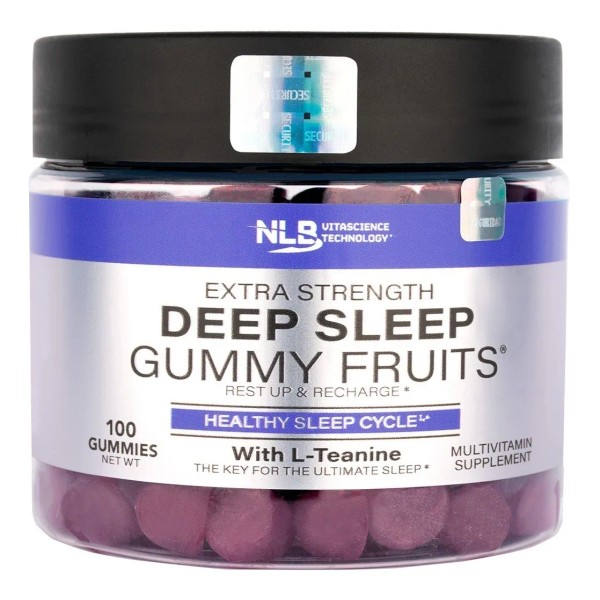 Naturelab Deep Sleep Gummy Fruits – 100 Gomitas Sabor Uva
